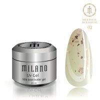 Milk Potal Builder Gel Milano15ml № 02